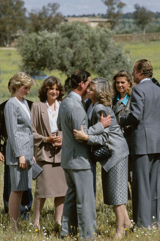 prince charles and queen sofia depart